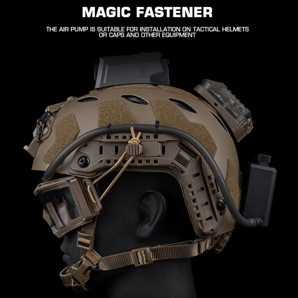 Tactical Goggles Defogger Defogging Fan Anti-fog Kit for Airsoft Shooting Motocross Mountaineering Protection Glasses Ski Mask