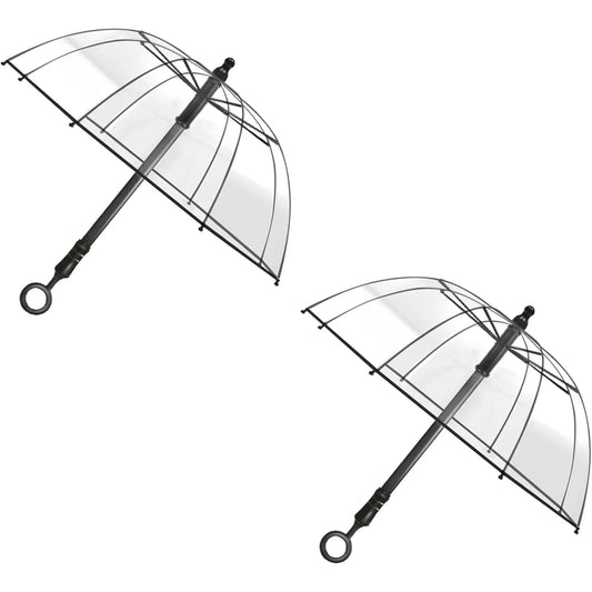 Water Gun Umbrella: Transparent Squirt Gun Shoots 27ft, Dual-Use for Rain and Play, Perfect for Pool Parties
