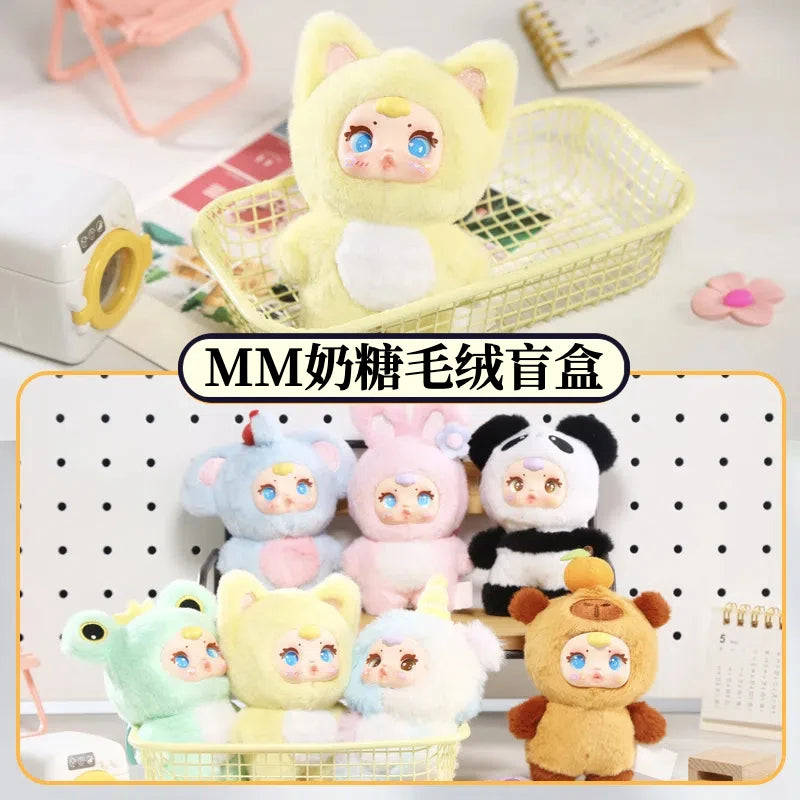 2025 New Cute Milk Candy Keychain Mysterious Blind Box Car Key Decoration Backpack Pendant Doll A Birthday Present
