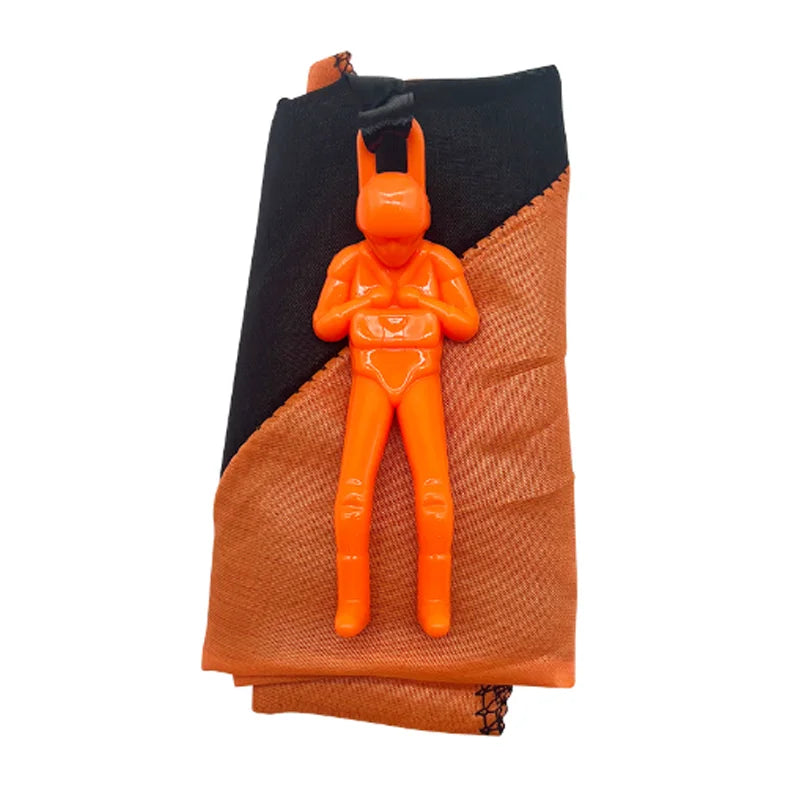 1/6 Sets Hand Throwing Parachute Kids Outdoor Funny Toys Game Play Toys for Children Fly Parachute Sport with Mini Soldier Game