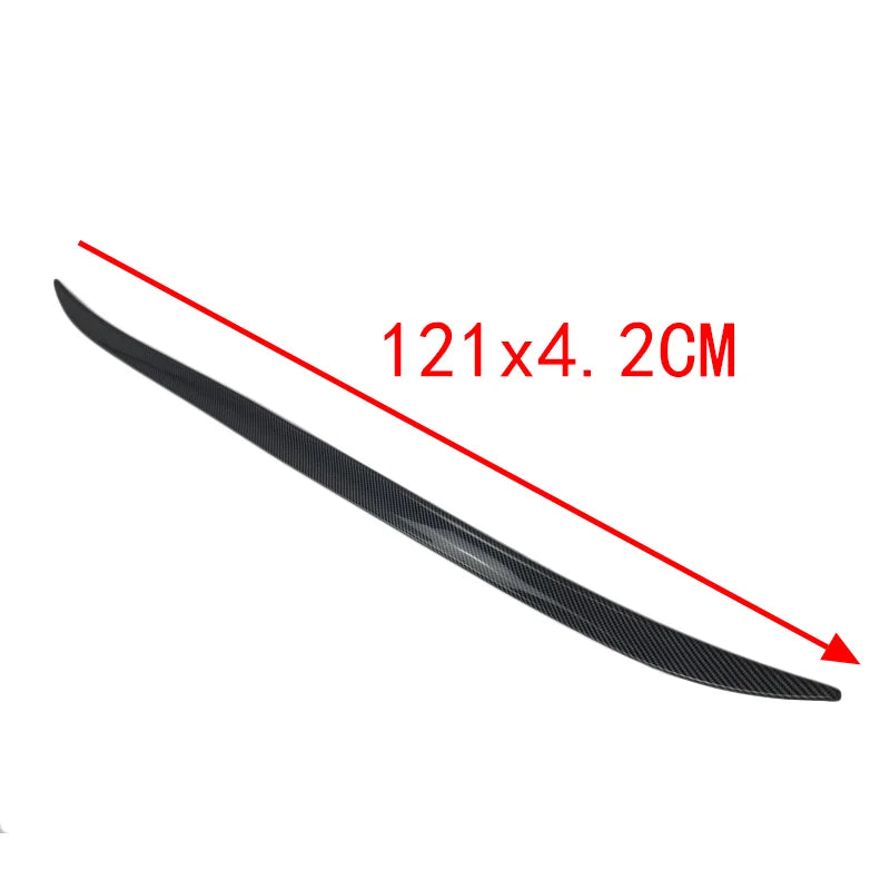 Suitable For Mercedes-Benz C-Class C63 C43 C180 C200 C250 C300 C400 C450 AMG Black Boot Trunk Wing Spoiler W205 Sedan 2015+