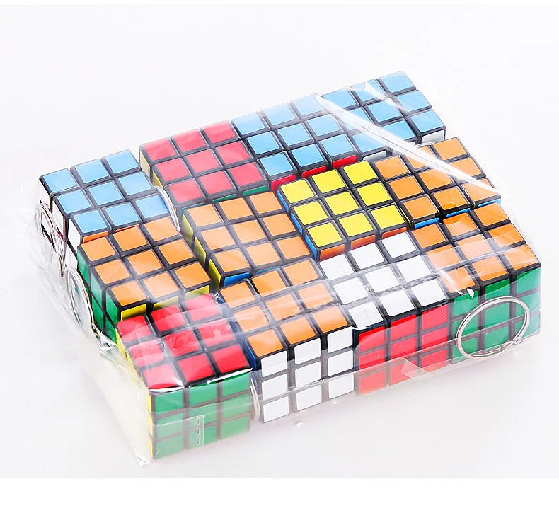 12Pcs 3cm Mini Magic Cube Children Educational Toys Kindergarten Prize Kids Birthday Party Favors Goodie Bag Pinata Fillers