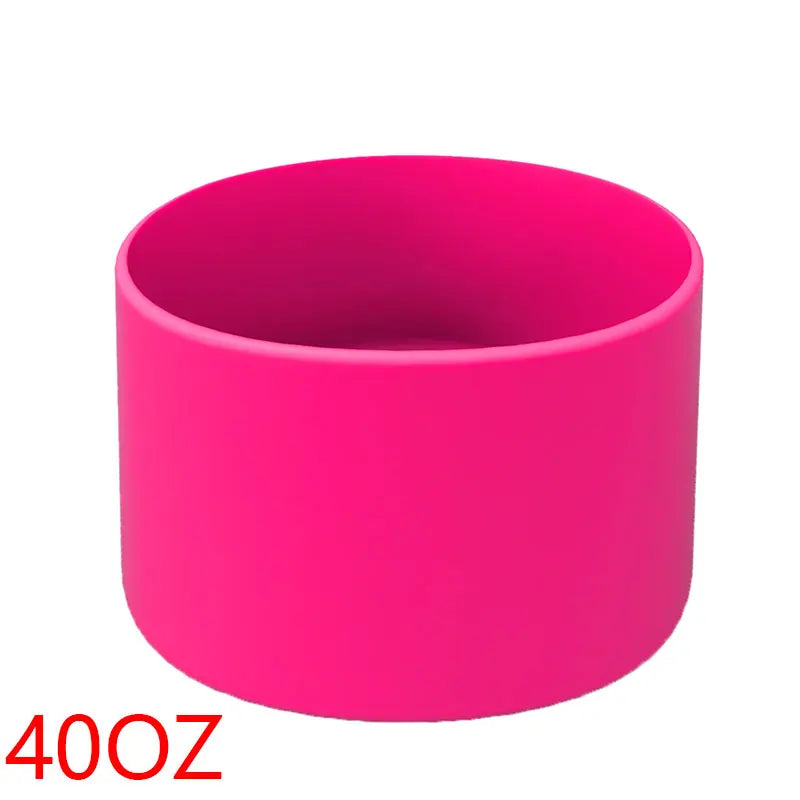 Silicone Water Bottle Boot For Owala 24oz 32oz Anti-Slip Protective Sleeve Bottom Bumper Protector Twist And Flip