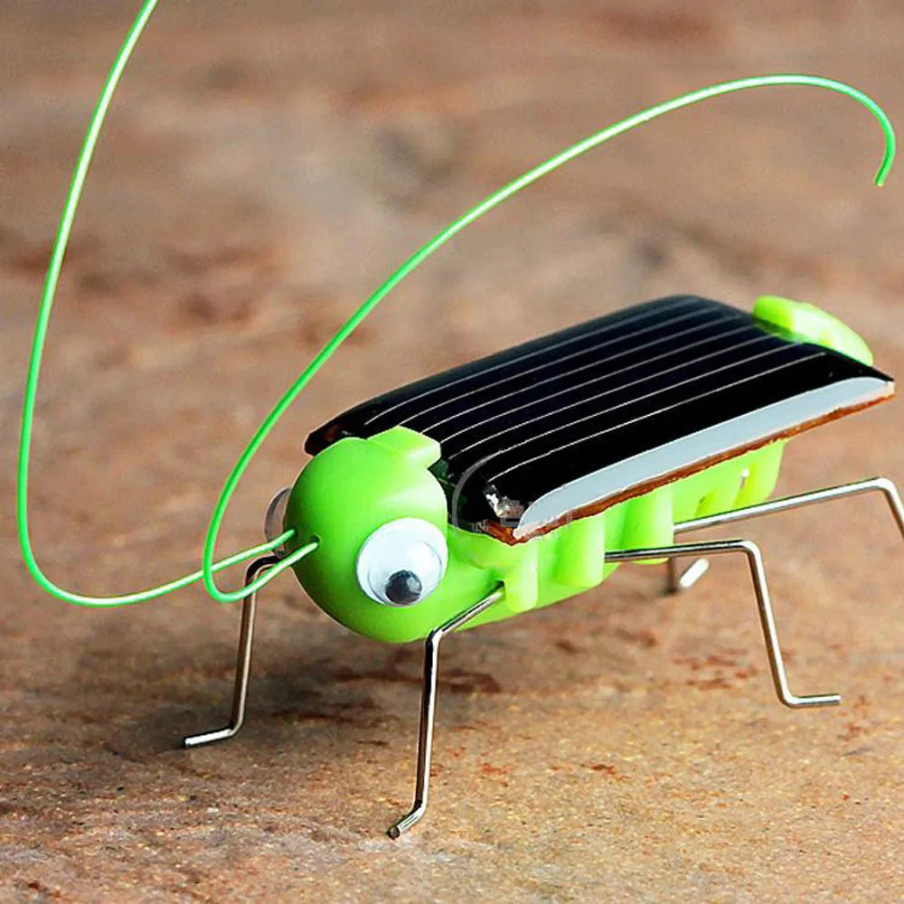 Solar Grasshopper Toy Puzzle Children Selected Gift Simulation Insect Gift Boys And Girls Science Education Funny Moving Toy Kid