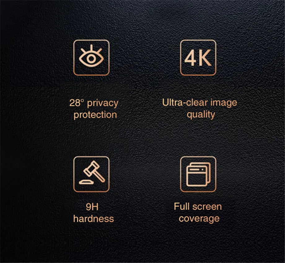 2PCS Full Cover Anti Spy Screen Protector For iPhone 11 12 13 14 15 PRO MAX 6 7 8 Plus XS X XR Tempered Glass Privacy