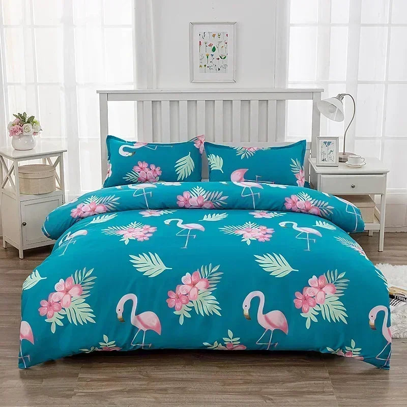 1pcs Geometric Pattern Bedding Fashion Printed Quilt Cover Multi Size Bed Sheets Soft Breathable Duvet Covers 이불커버