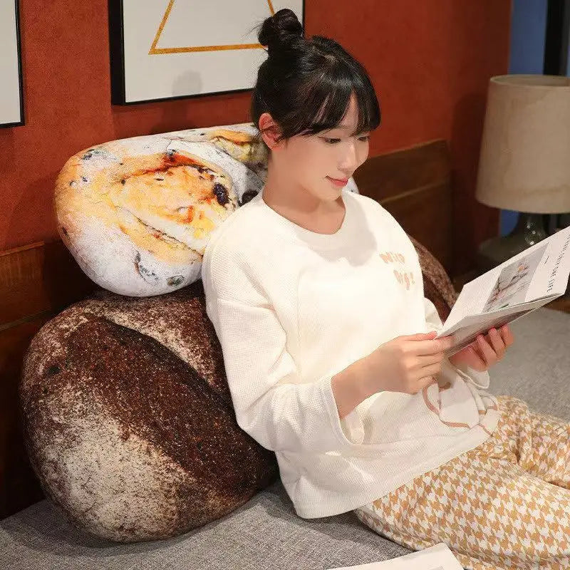 Simulation Bread Pillow Anime Plush Toy 50/70cm Cute Doll Stuffed Animal Soft Cushion Gift for Christmas Thanksgiving