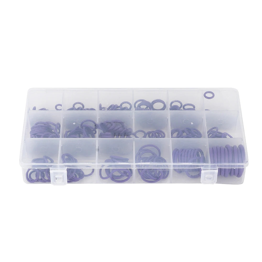 270Pcs a C System O Ring Seals Set Car Air Conditioner Automotive Vehicle Kit Accessory