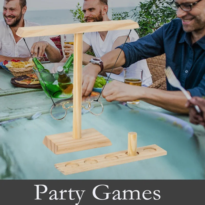 Ring Toss Game For Adults Hook And Ring Game Handmade Wooden Toss Game For Adults Outdoor Indoor Games Patio Decor Yard Games