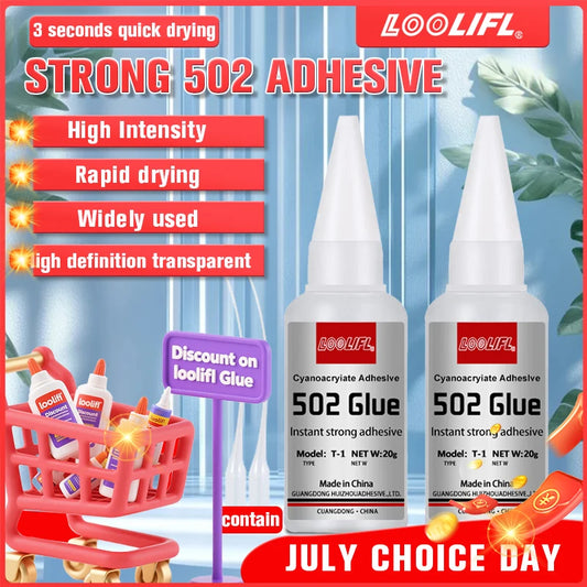 High Quality 502 Super Glue Bond Fast Universal Glue For Toys Crafts Shoes Paper Wood Plastic Fast Repairing factory direct sale - Belvar