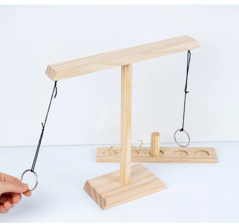 Ring Toss Game For Adults Hook And Ring Game Handmade Wooden Toss Game For Adults Outdoor Indoor Games Patio Decor Yard Games