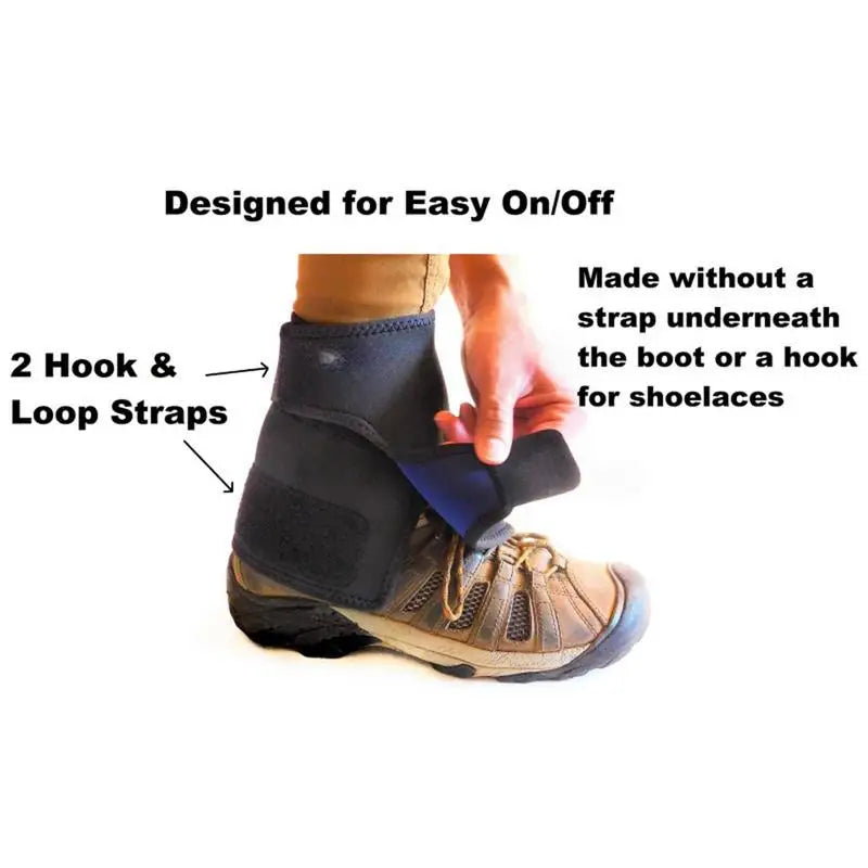 Waterproof Leg Gaiters Trail Gaiters Boot Protection Trail Gaiters Mud Protection Foot Strap Lightweight Hunting Leg Gaiters For