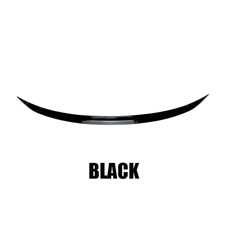 Suitable For Mercedes-Benz C-Class C63 C43 C180 C200 C250 C300 C400 C450 AMG Black Boot Trunk Wing Spoiler W205 Sedan 2015+