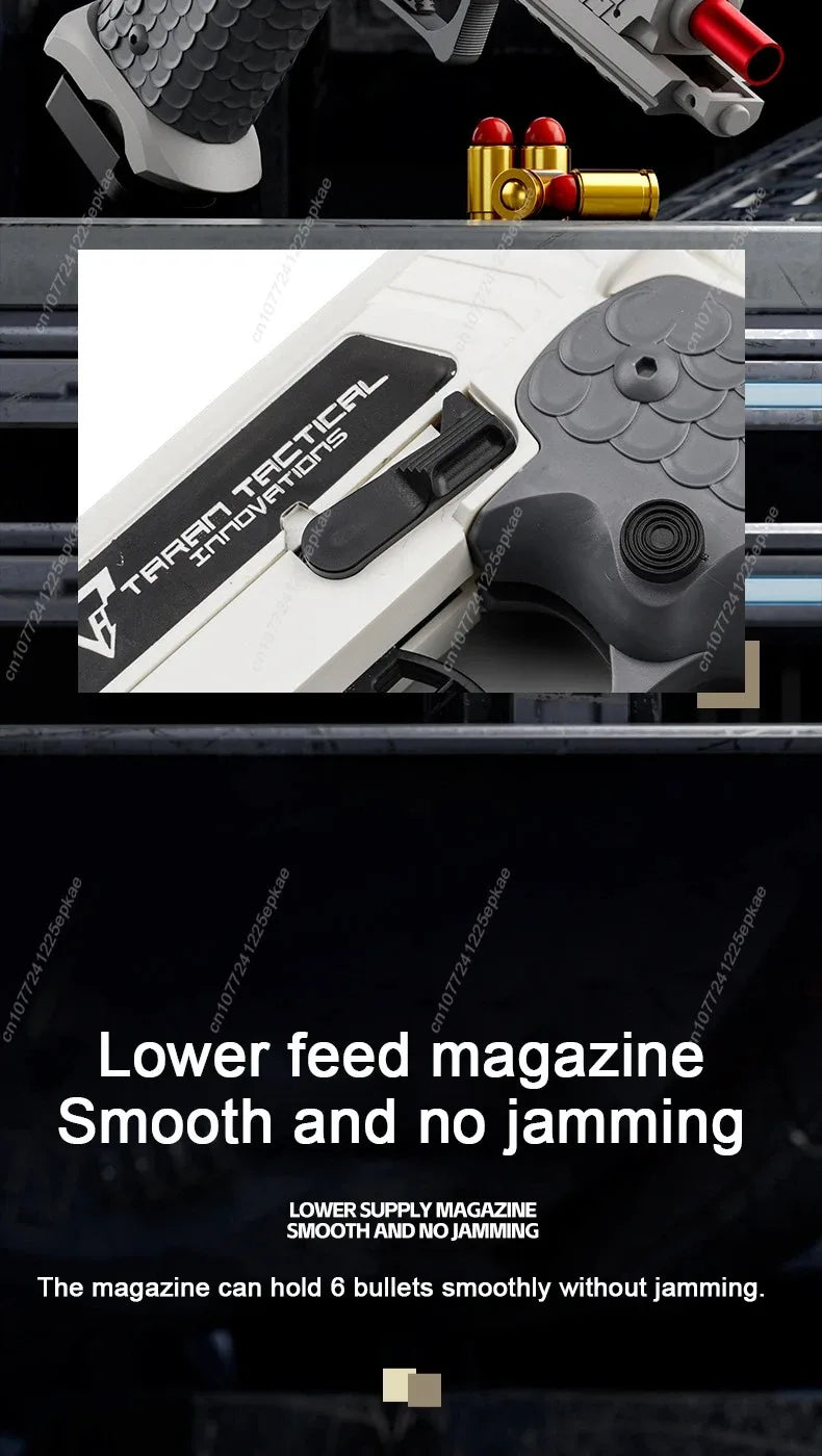 Soft Bullet Airsoft Sig17 Throwing Shell Toy Gun Launcher Outdoor Sports CS Game Weapon Pistol Shooter Weapon For Children Gift