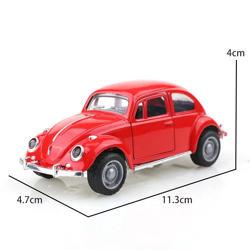 Retro Beetle Alloy Car Model Simulation Classic Car Toy Car Car Decorative Ornament