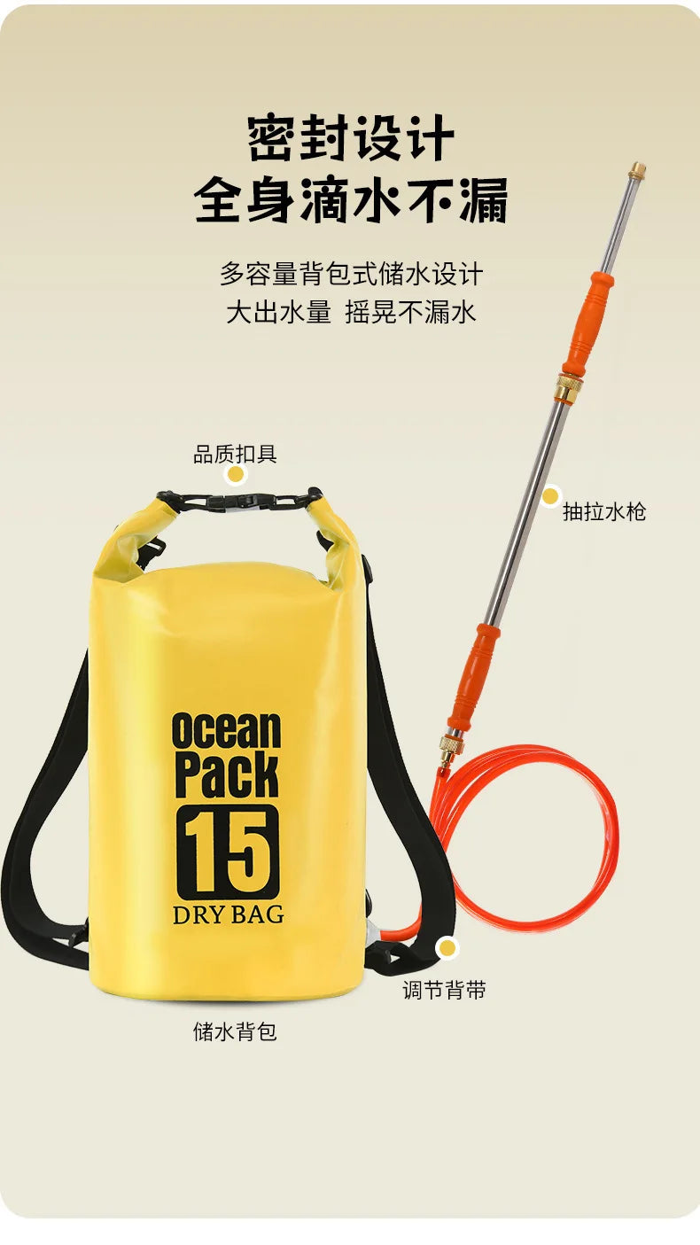 15L water gun for drifting and water fighting, high-pressure pumping and long-range shooting outdoor play equipment in summer