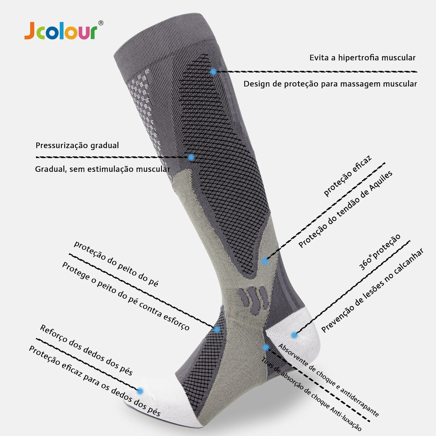 3 Kit Professional High Compression Stimulates Running Cycling Stimulates Racing Varicose Relief