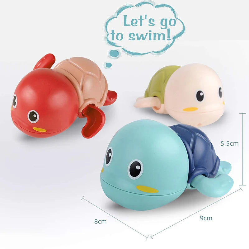 QWZ Baby Cartoon Monkey Classic Shower Bath Toy Animal Sprinkle Bathroom Swimming Bathing Shower Educational Toys For Kid Gift