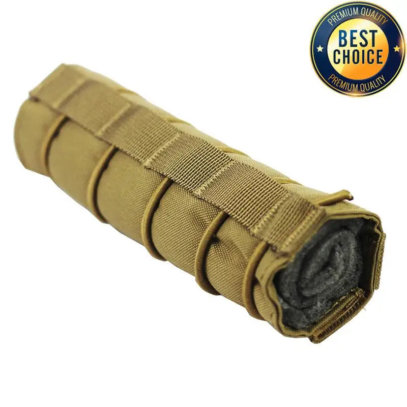 1000D Tactical Airsoft Suppressor Cover Sniper Airsoft Silencer Protector Cover Case Camouflage for Hunting Shooting