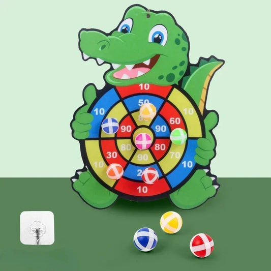 1Pcs Educational Dart Board Games for Children Indoor Outdoor Party Play Kids Dartboard with Sticky Balls Sports Games For Kids