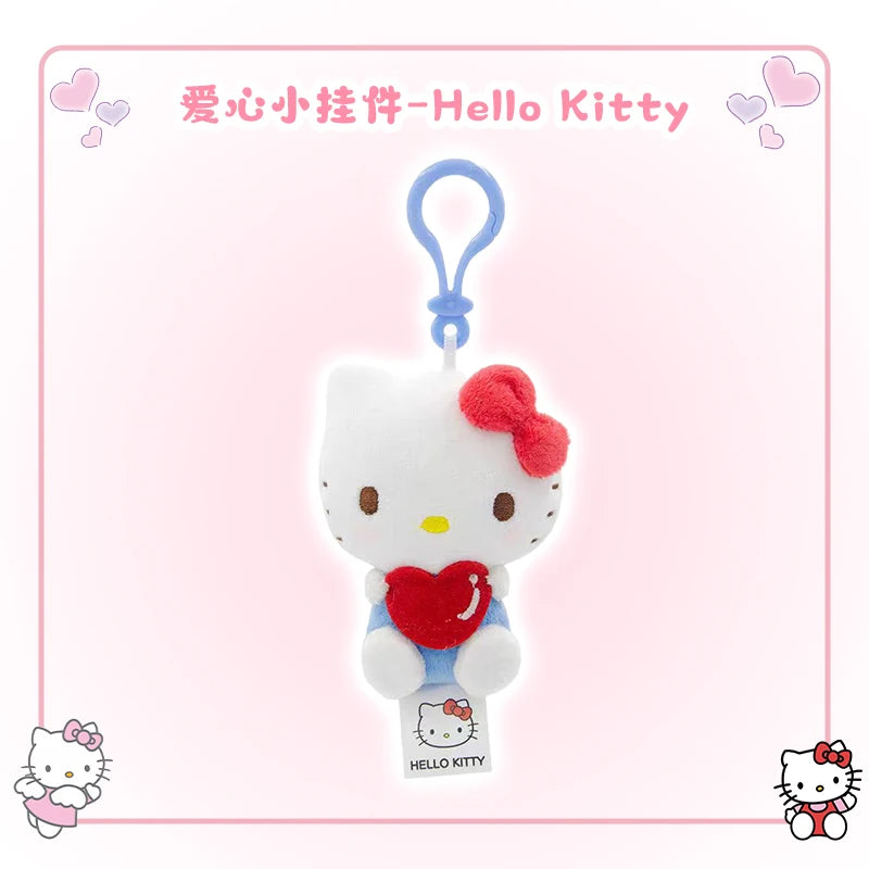 14CM Sanrio Pendant Kuromi Melody KT Cogimyun Cinnamoroll Pochacco Backpack Cute Decoration Holiday Gifts for Boys and Girls