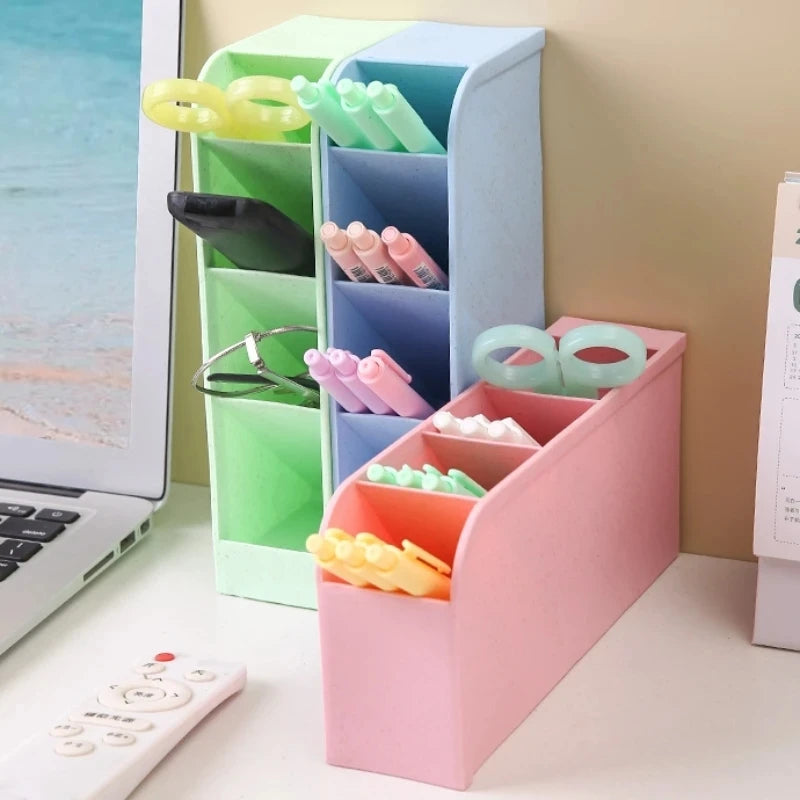 1pc Multi-Layer Pen Holder & Cosmetic Brush Storage Holder - Perfect for Office & School Supplies