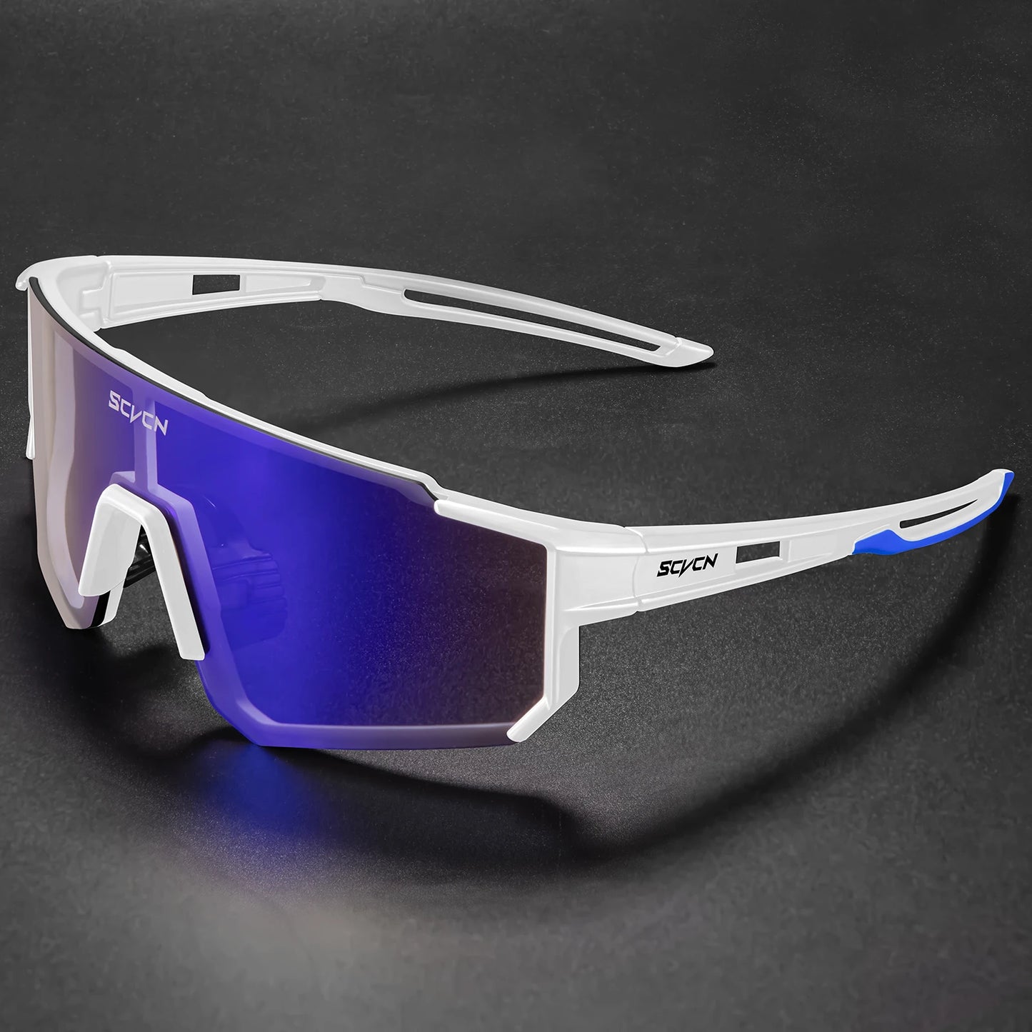 SCVCN Sunglasses for Men Sport Cycling Glasses Bike Mountain Bicycle Hiking Camping Golf UV400 Protection Glasses Women Baseball