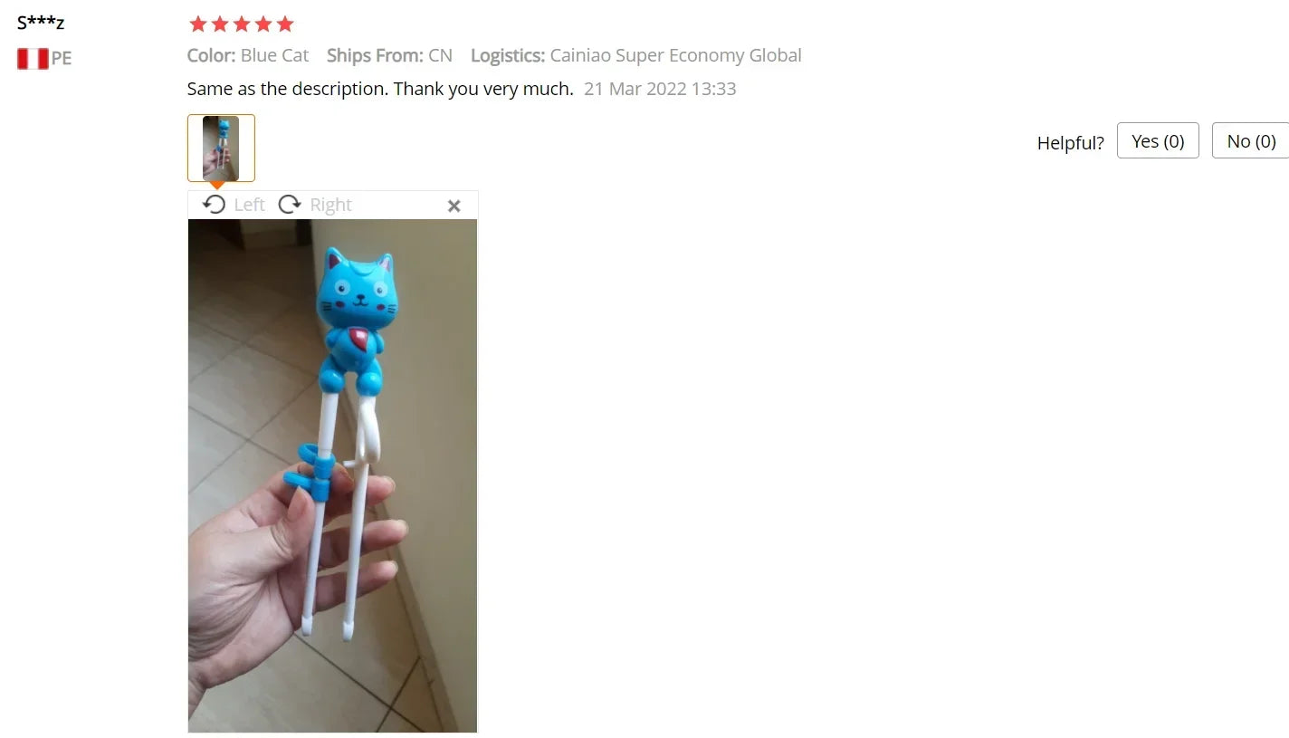 1pcs Cute Cat Kids Chopsticks Toddler for Kids Learning Training Chopsticks Aids Sushi Chopsticks Learner Helper Kids Favors