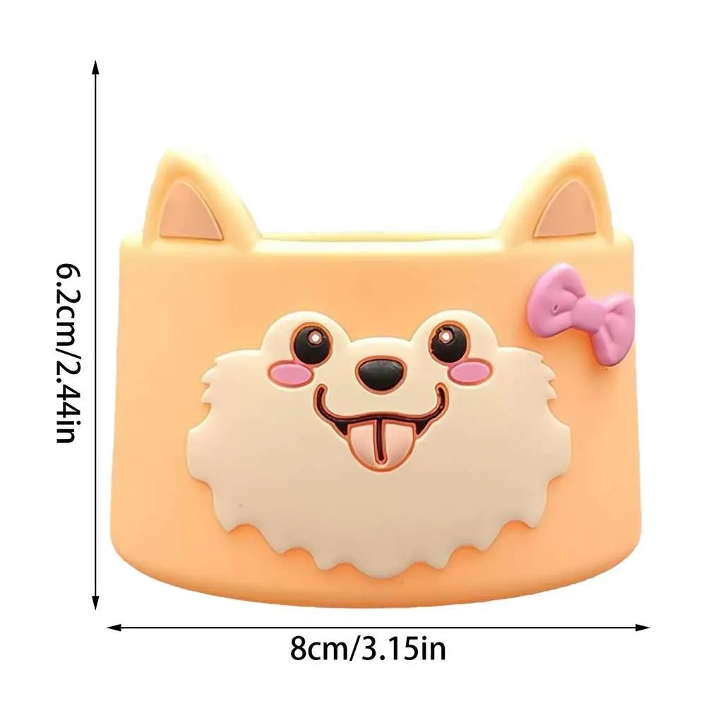 Silicone Bottle Bottom Sleeve Cup Accessory Cartoon Anti-Slip Water Bottle Pad Heat Insulation Sports Cup Cover for Tumbler