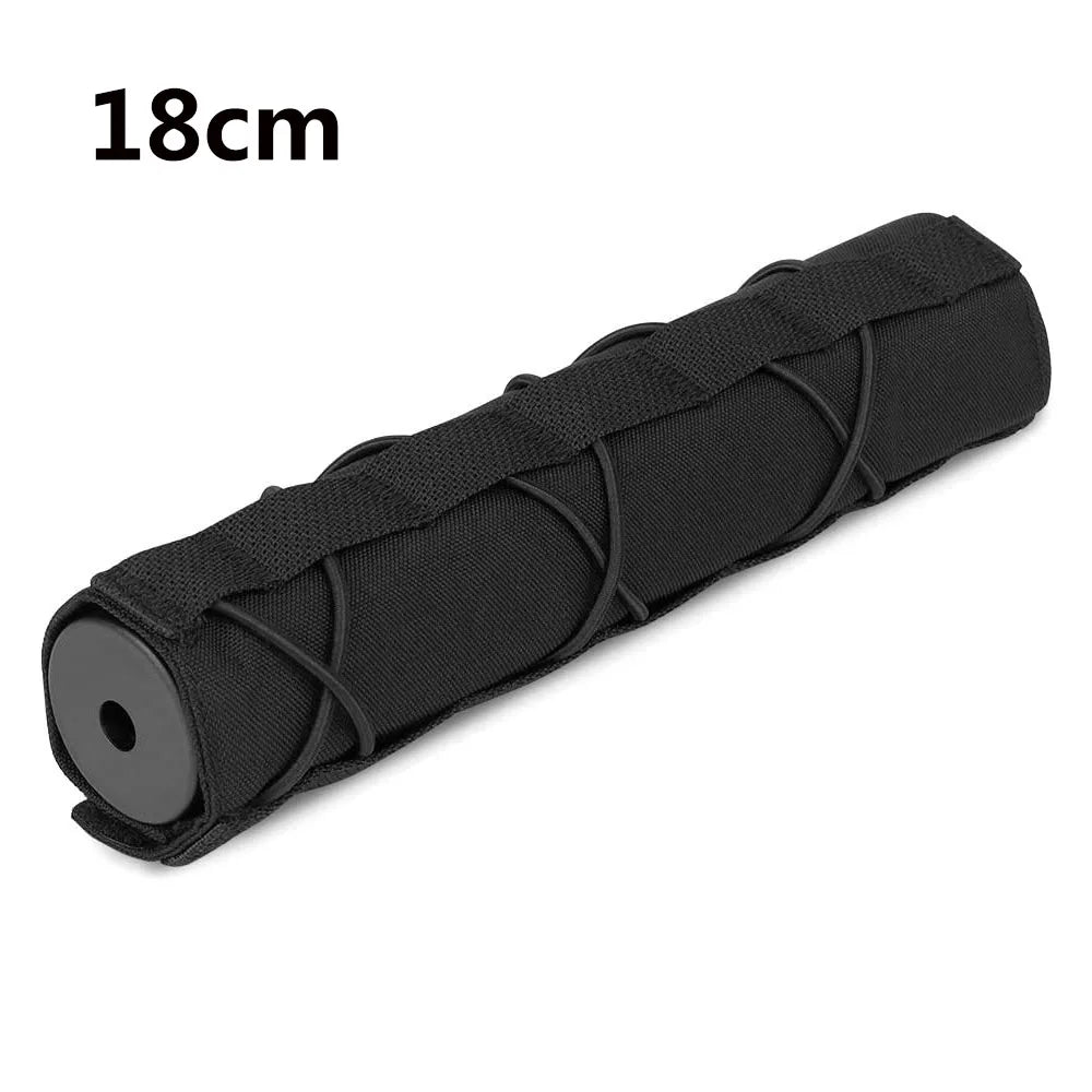 22/18/14.5cm Tactical Airsoft Suppressor Cover Airsoft Barrel Protector Cover Case Rifle Accessories for Hunting Shooting