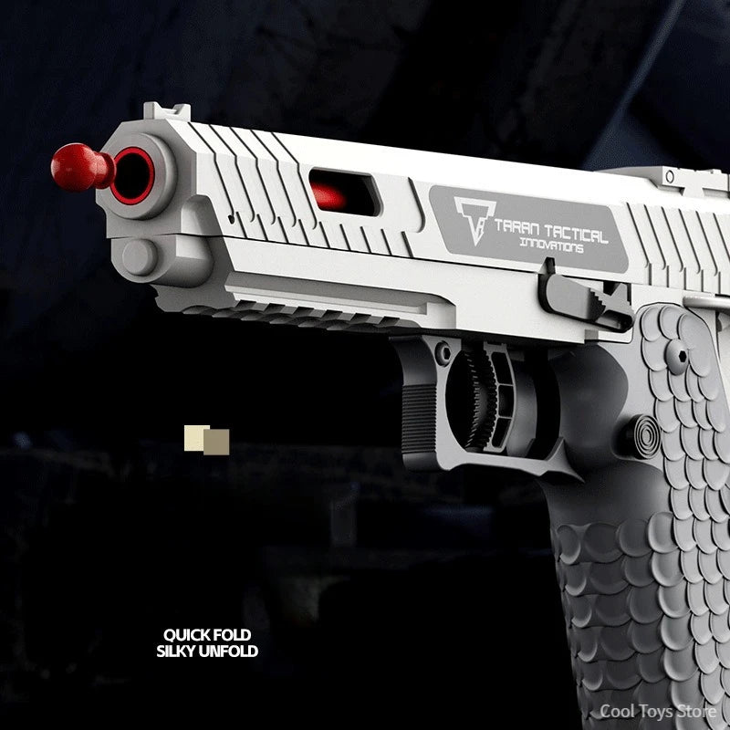 2011 CombatMaster Toy Pistol Fake Air Guns Airsoft Weapons Manual Continuous Shot Launcher Shell Throwing for Adult Men Children