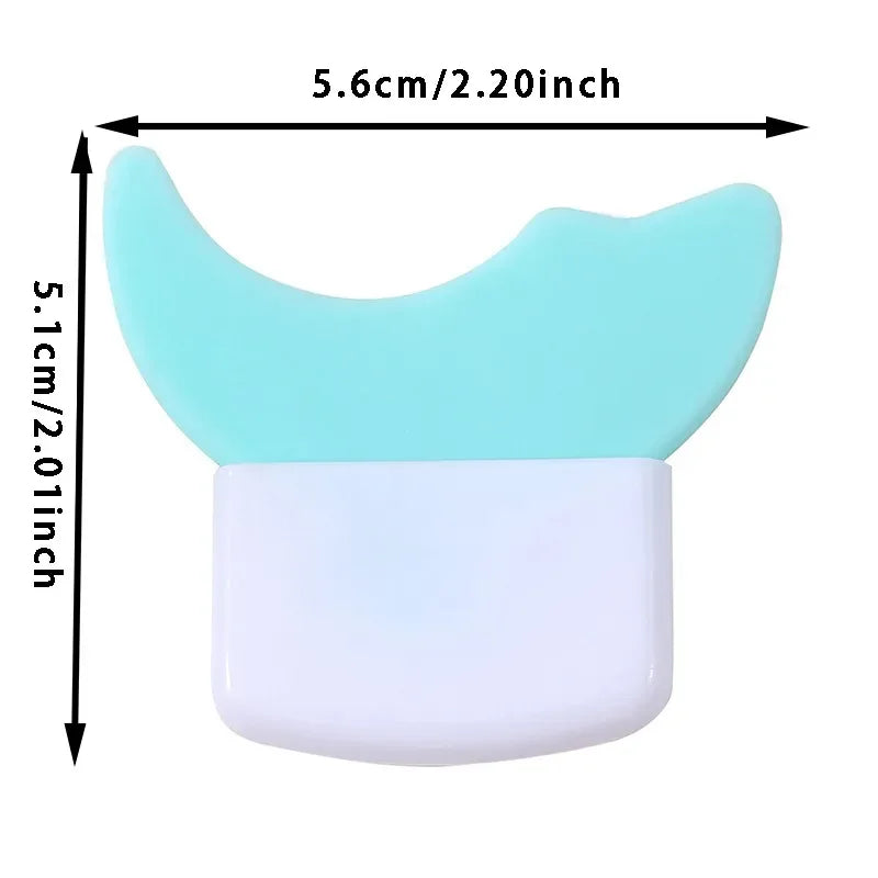 wholesale Multi-functional Eyeliner Stencil Wing Tips Silicone Eyeliner Aid Drawing Lipstick Wearing Aid Reusable Makeup Tools