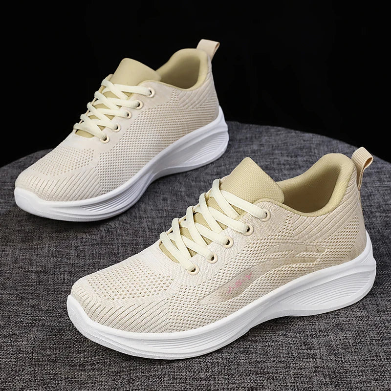 ladies shoes，sneakers for women，women's summer sneakers，Comfortable Non-slip Soft Lightweight Running free shippiing shoes - Belvar