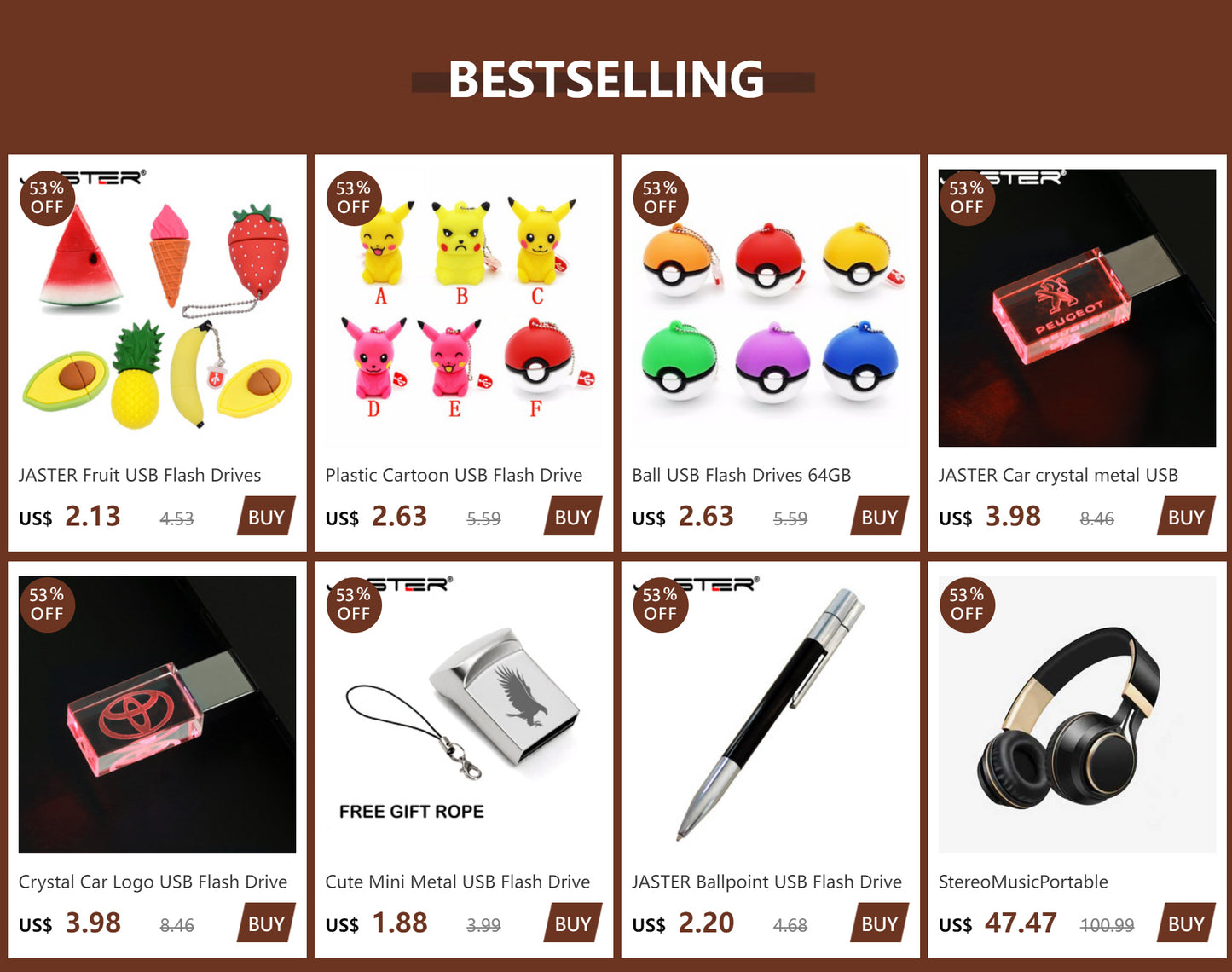 3 In 1 USB Flash Drives 64GB Free TYPE-C Adapters Gifts Pen drive 32GB Black OTG Memory Stick 16GB Key Chain Pendrive 8GB U Disk