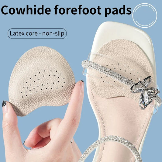 2pcs ladies high heel sandals front axle cushion, non-slip insole, since the removable insole sticker, comfortable