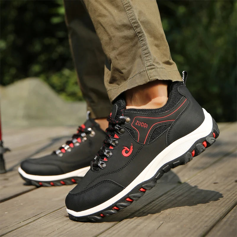 Men Shoes Leather Casual Shoes For Men Sneakers Spring Autumn Winter Shoes For Male Tennis Lightweight Walking Shoes - Belvar