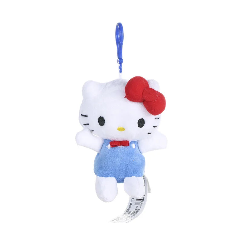 14CM Sanrio Pendant Kuromi Melody KT Cogimyun Cinnamoroll Pochacco Backpack Cute Decoration Holiday Gifts for Boys and Girls