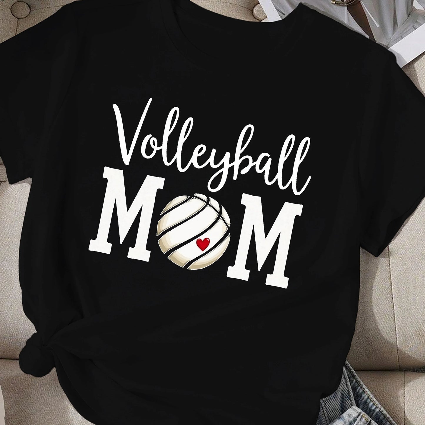 Volleyball MOM  women's comfit t-shirt