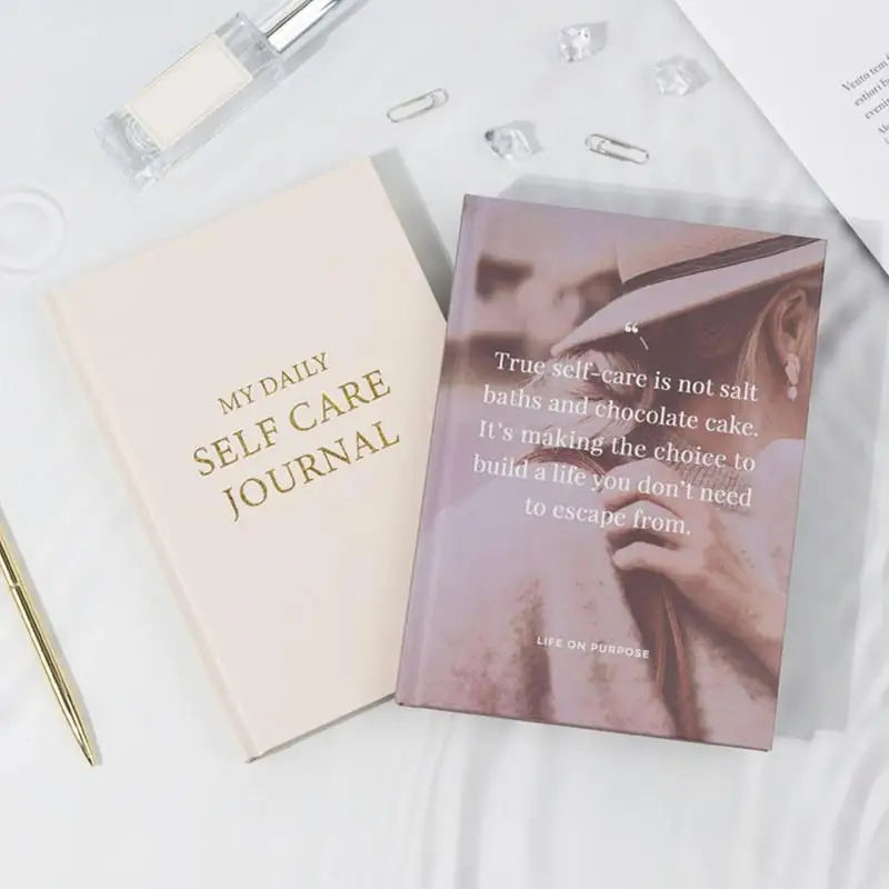 Reflection Journal | Planning Journal Notebook | Gratitude Journal Diary Notebook Punching Schedule Planning Notebook for Women