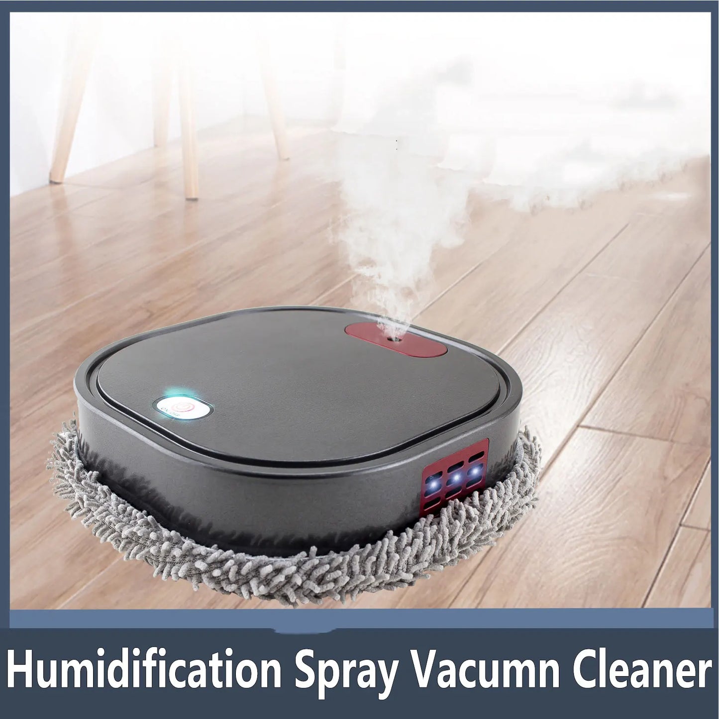 3 in1 Intelligent Robot Dry Wet Sweep Mop Robot Vacuum Cleaner Rechargeable Smart Mopping Robot Spray Cleaner Home Mopping Robot