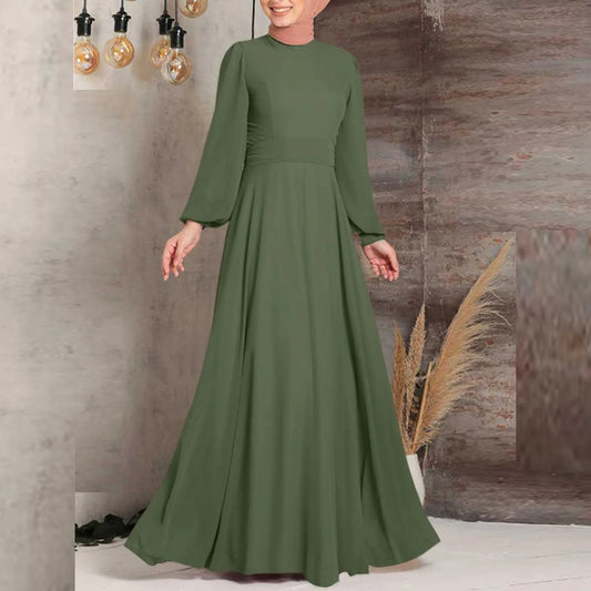 Women Muslim Kaftan Abaya Dubai Turkey Muslim Fashion Hijab Dress Kaftan Islam Clothing African Maxi Dresses Arab Robe