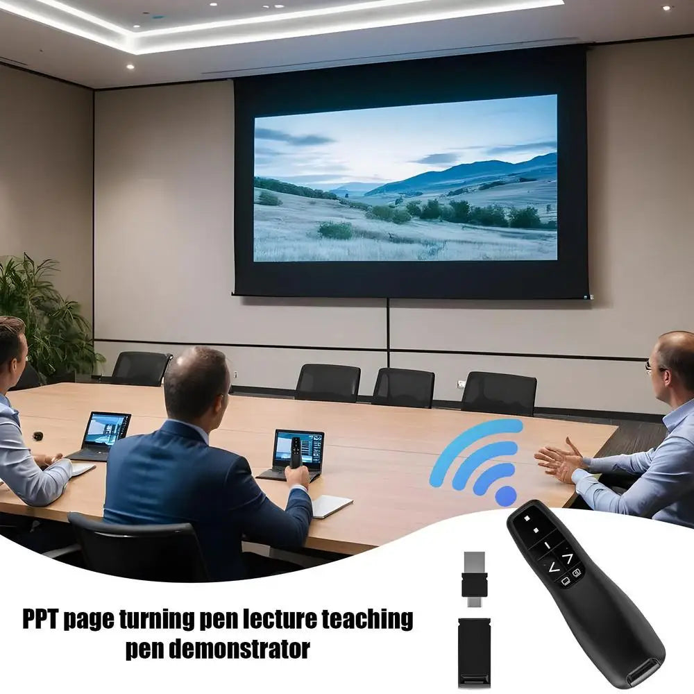 Presentation Clicker Wireless Pointer Clicker For Presentation Remote Control Presenter Pointer PPT Slide Advancer Pen For