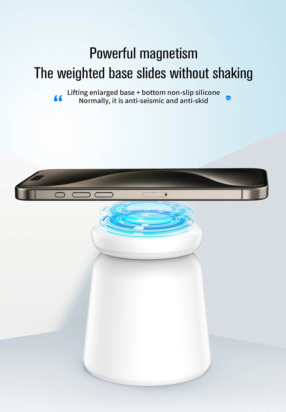 3 in 1 Magnetic Wireless Charger Stand Foldable for iPhone 15 14 13 12 Pro Max Airpods IWatch 9 8 7 6 Fast Charging Dock Station