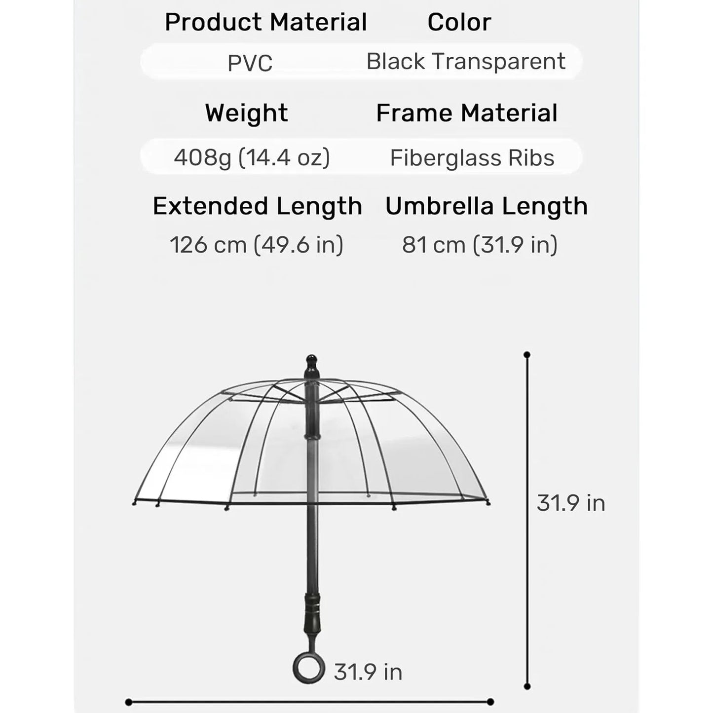 Water Gun Umbrella: Transparent Squirt Gun Shoots 27ft, Dual-Use for Rain and Play, Perfect for Pool Parties