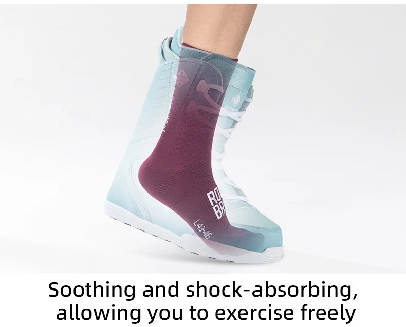 ROCKBROS Cycling Socks Soothing Sport Socks Shock Absorbing Bike Socks Breathable Fabric High Elastic Outdoor Socks A pair