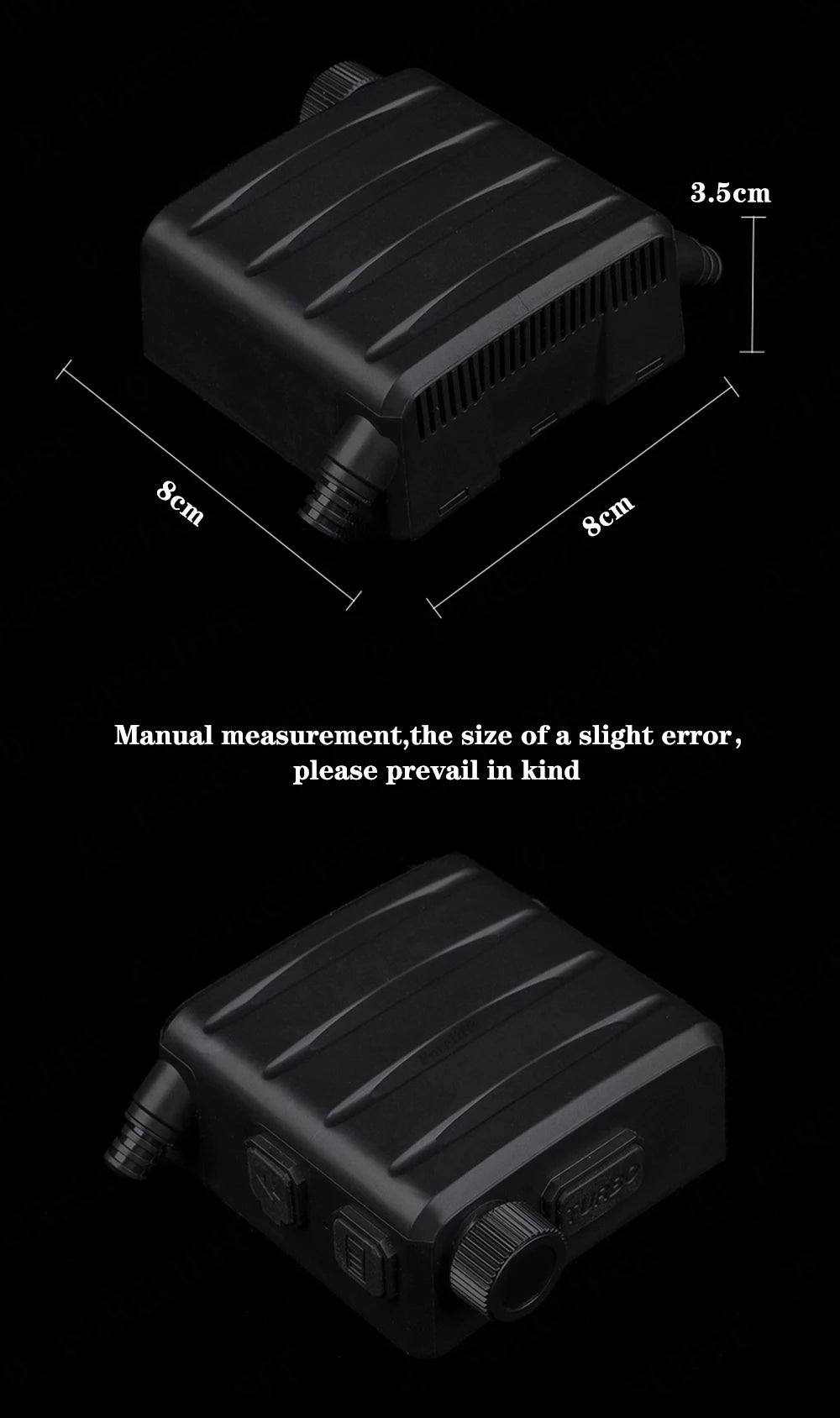 Tactical Goggles Fan Defogger Anti-Fog Kit Eyewear Air Defog for Airsoft Shooting Motocross Skiing Mountaineering Clear Vision