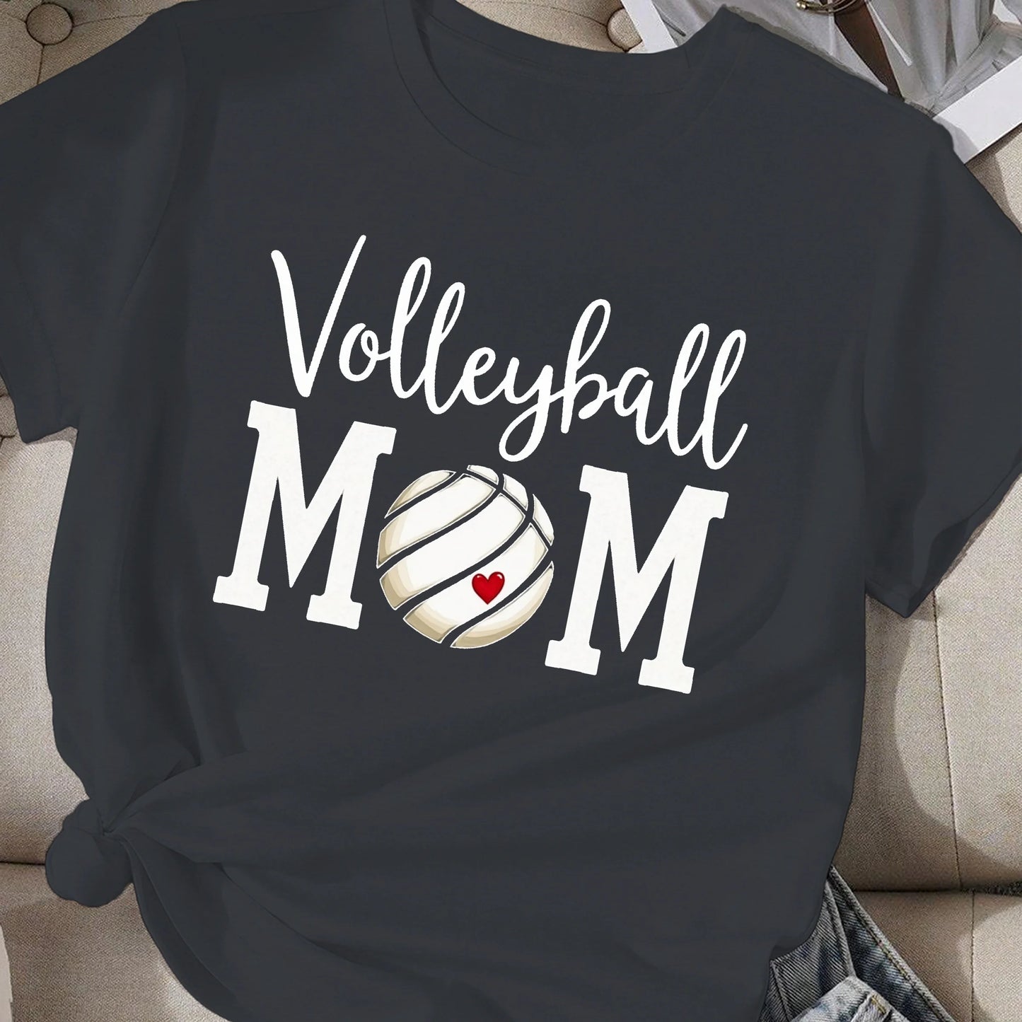 Volleyball MOM  women's comfit t-shirt
