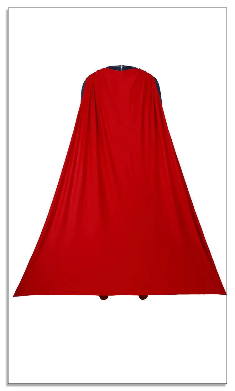Superman Cosplay Costume Halloween Carnival Party Outfits Stage Performance Hero for Men Women Outfits