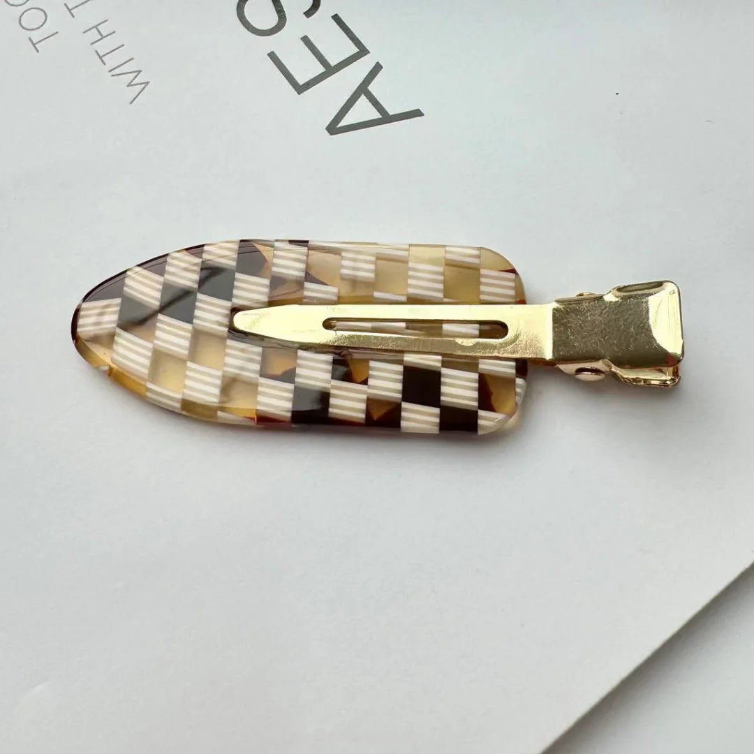 Traceless Hairclips for Girls and Women Acetate Hair  Clip Make up Hair tools Hair Accessories