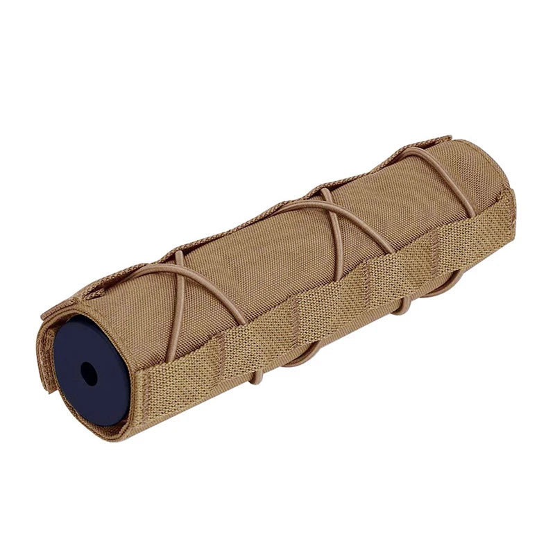 1000D Tactical Airsoft Suppressor Cover Sniper Airsoft Silencer Protector Cover Case Camouflage for Hunting Shooting
